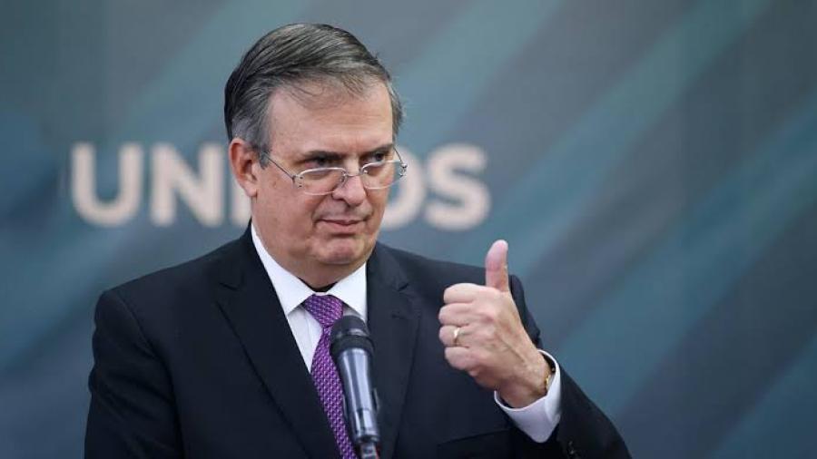 Ebrard descarta tensión con EEUU por movimiento contra bloqueo a Cuba