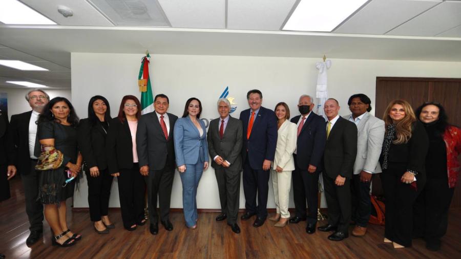 Impulsan Alcaldes de Nuevo Laredo proyecto del Río binacional ante autoridades  federales 