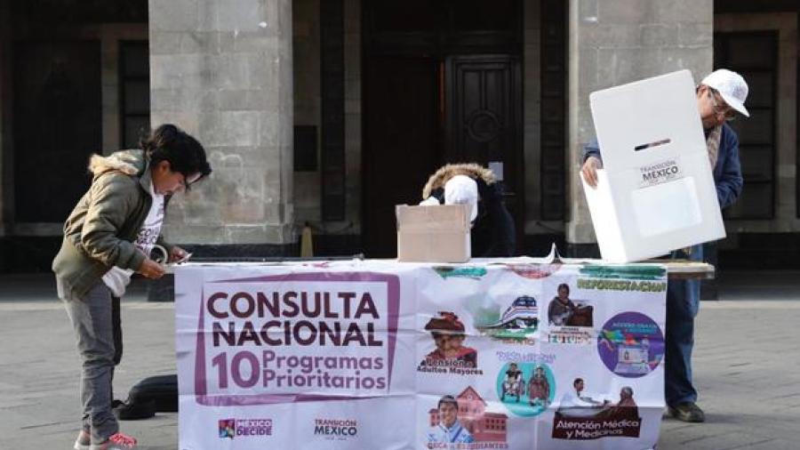 Inicia consulta sobre 10 proyectos prioritarios del nuevo gobierno federal