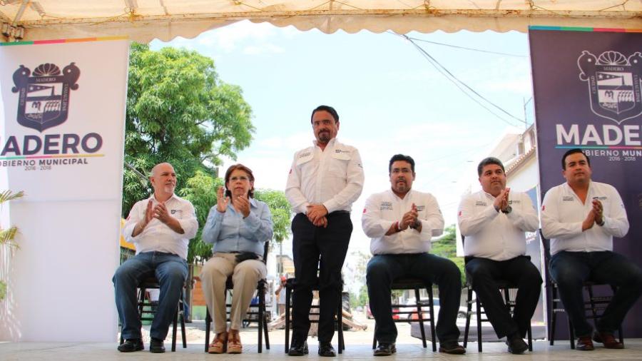 Ponen en marcha obras de agua potable y sanitarias en Madero