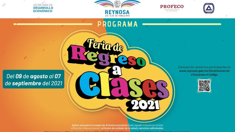 Amplía Municipio fecha de la Feria de Regreso a Clases 2021 