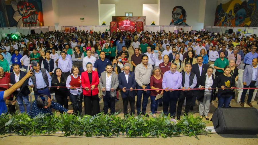 Inauguró Carlos Peña Ortiz Feria de Servicios INFONAVIT 2023 en Reynosa con más de 5 mil asistentes
