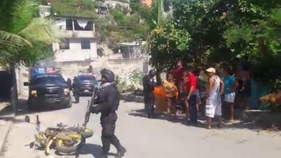 Balacera genera pánico en Zihuatanejo