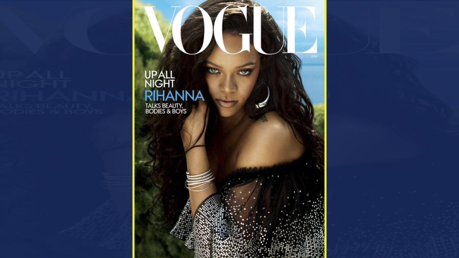 Rihanna está en la nueva edición de Vogue