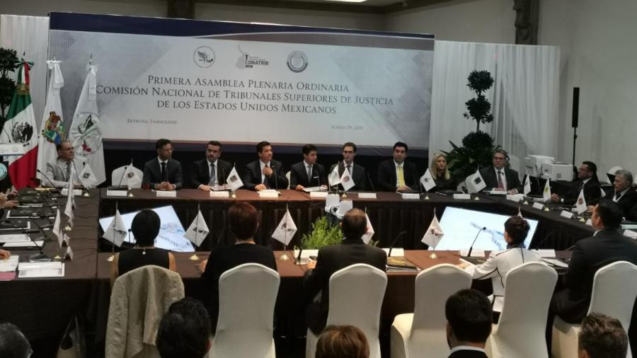 Celebran Magistrados primera sesión de CONATRIB 2019