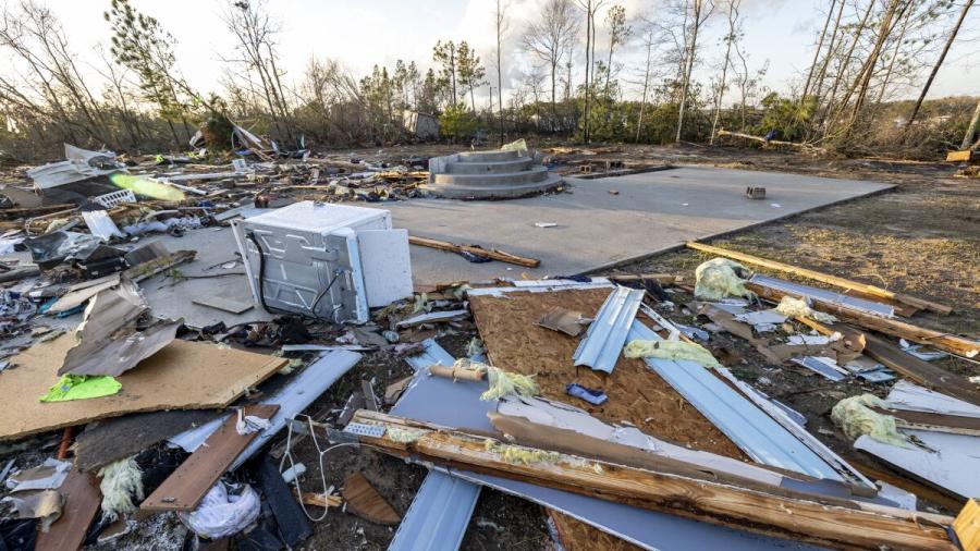 Al menos seis muertos por tormentas en Alabama