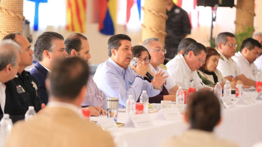 Gobierno de Tamaulipas y Mesas de Seguridad del pa&iacute;s establecen acuerdos