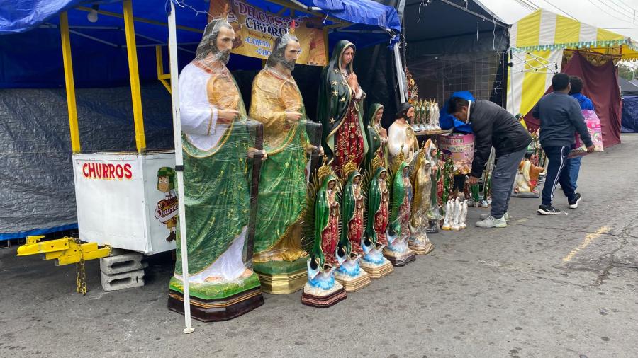Otorgan permiso a comerciantes para fiestas de la Virgen