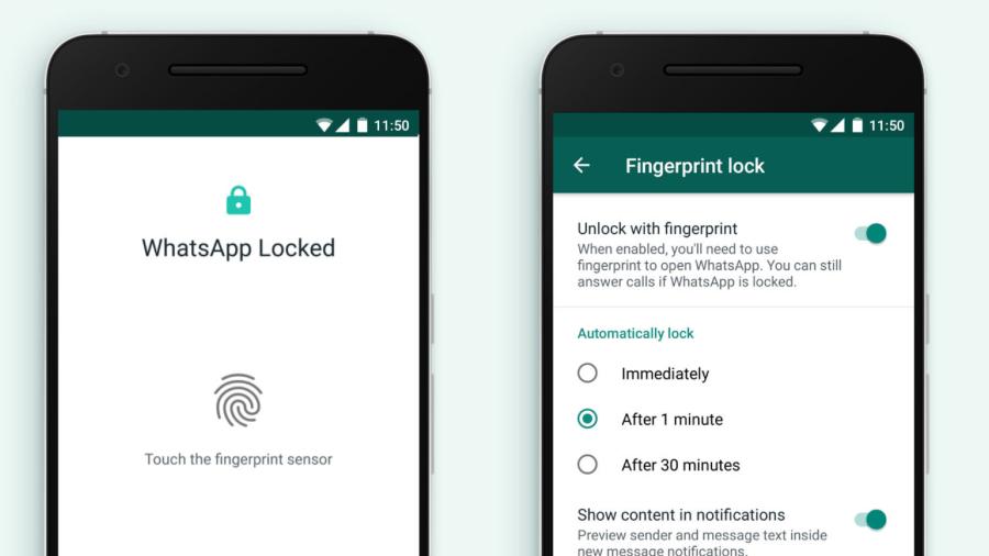 Ya puedes bloquear tu WhatsApp con tu huella dactilar en Android