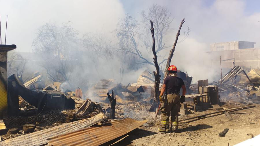 Atienden más de 50 incendios en seis días 