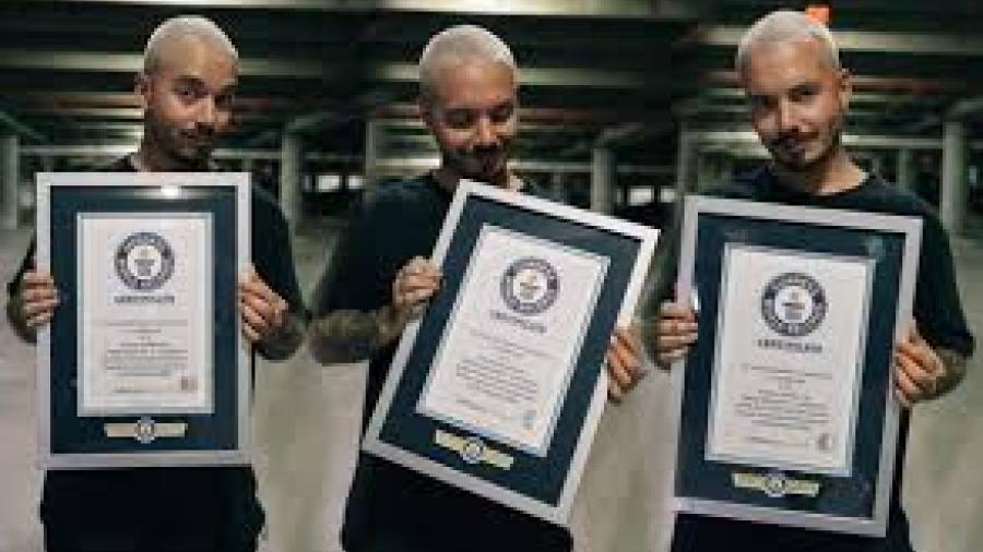 ¡Dale paisa! J Balvin obtiene nuevo Récord Guinness