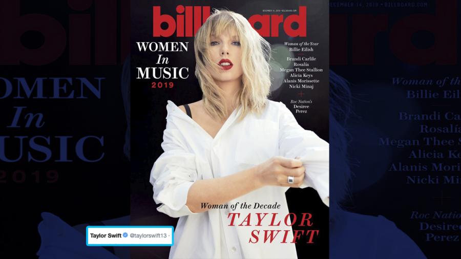 Taylor Swift, la mujer de la década según Billboard