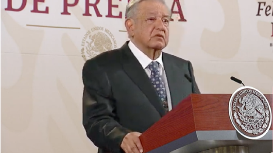 "No es nada preocupante": AMLO sobre infección en el ojo