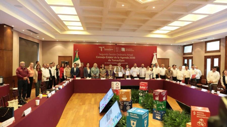 Participa Alcalde de Matamoros en reunión encabezada por el Gobernador Américo Villarreal Anaya