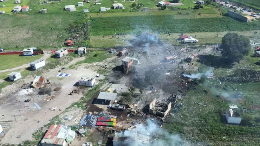 Cifra de muertos tras explosión en Tultepec aumenta a 24