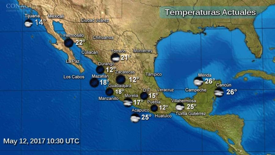 Se prevén lluvias fuertes en varios estados del país por 'Adrián'