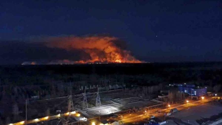 Reportan nuevos incendios a inmediaciones Chernóbil