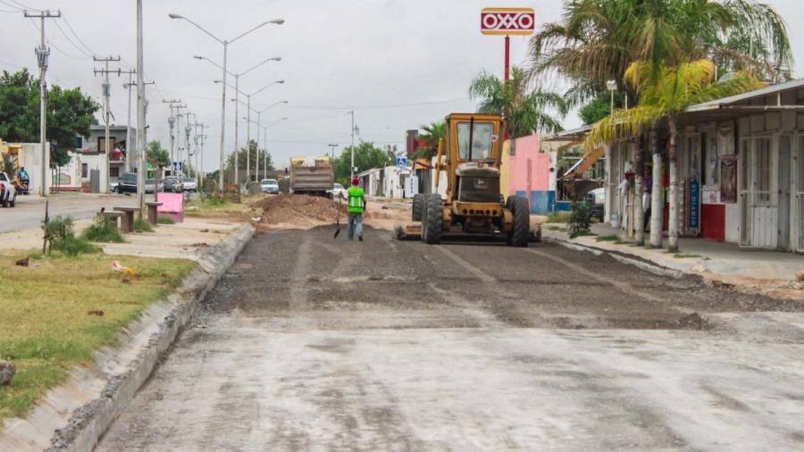 Avanzan trabajos en pavimentación del bulevar Nuevo Laredo