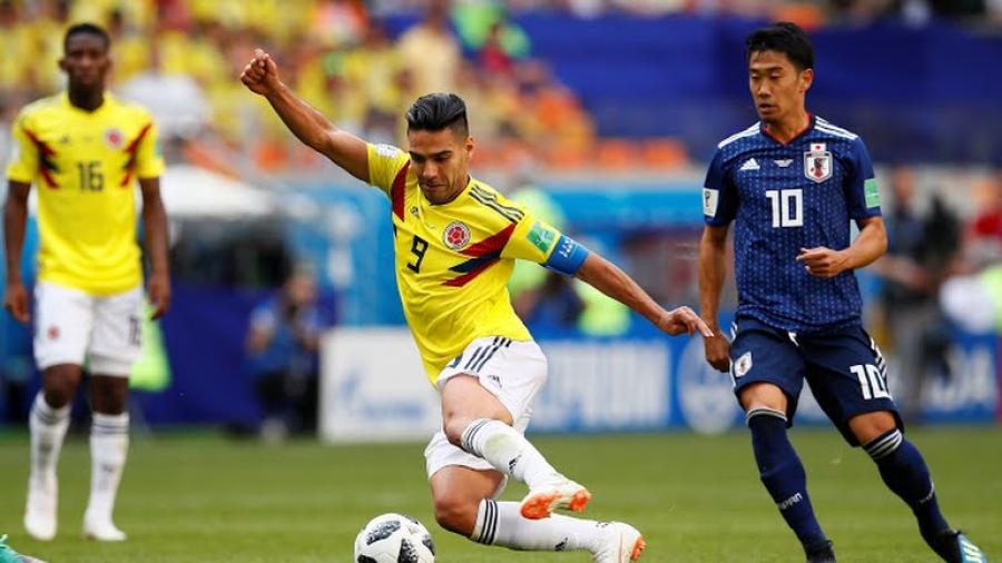 Japón vence a Colombia 2-1 en su debut mundialista