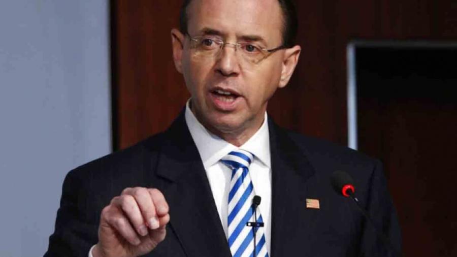 Renuncia Rod Rosenstein, vicefiscal de seguridad de EU