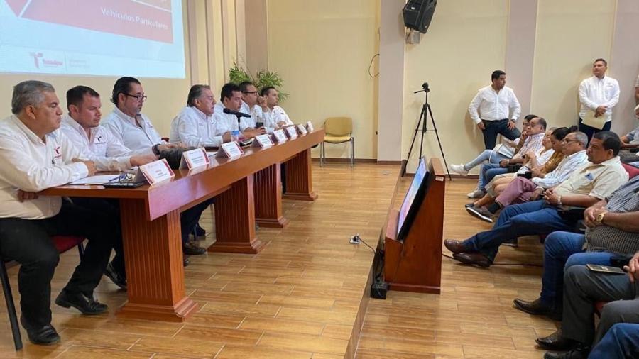 Inicia Subsecretaría de Transporte Público curso a operadores en la zona sur de Tamaulipas