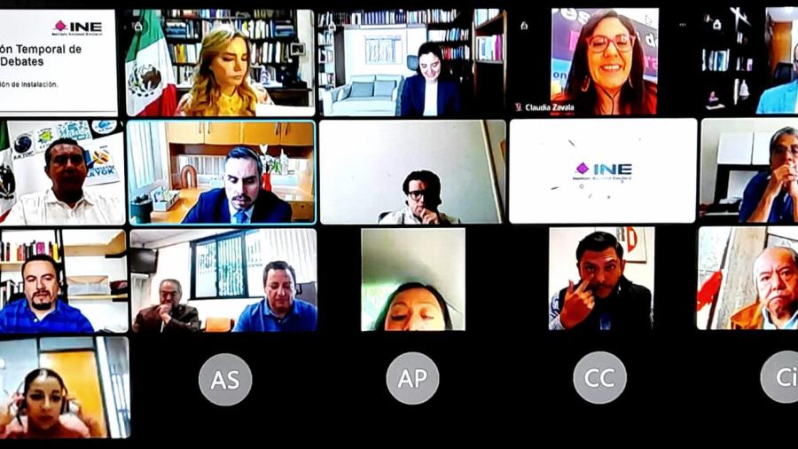 INE instala Comisión Temporal de Debates, serán 3 presidenciales
