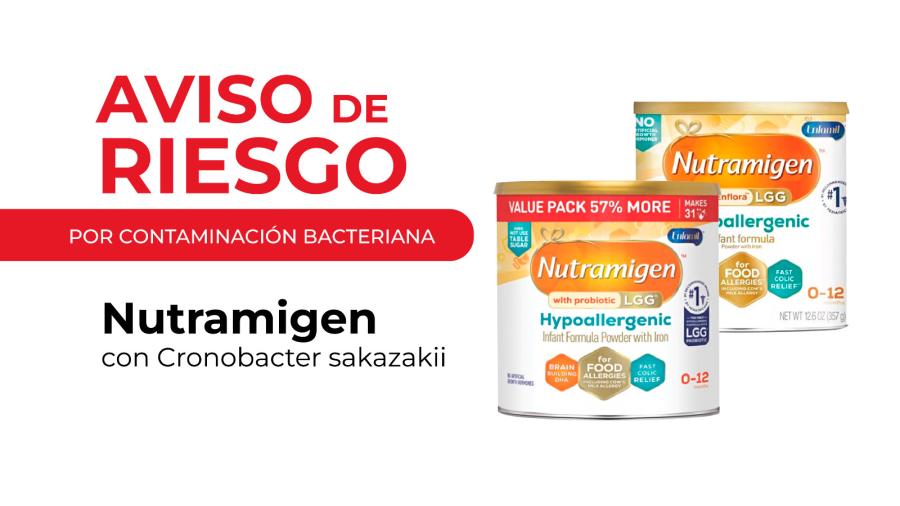 Retira Coepris lote de fórmula infantil Nutramigen por contaminación bacteriana