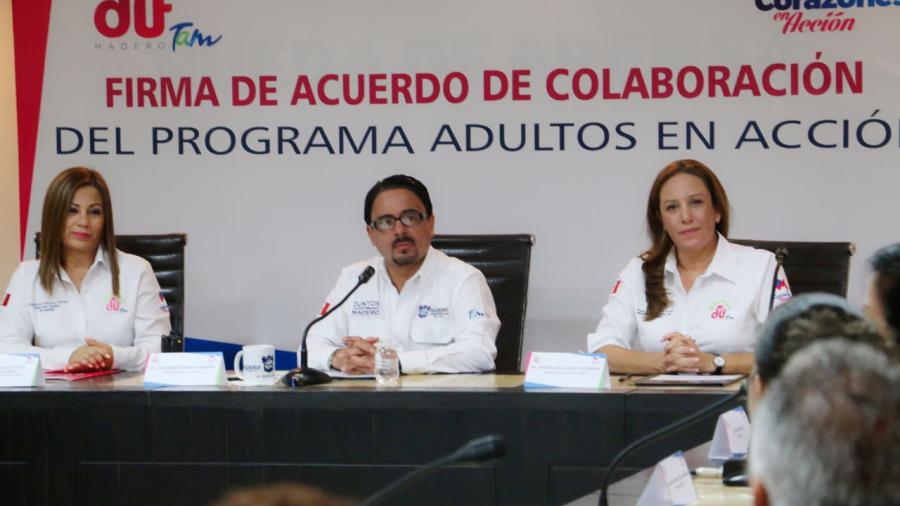 DIF Madero y Gobierno Municipal apoyan la actividad productiva de adultos mayores.