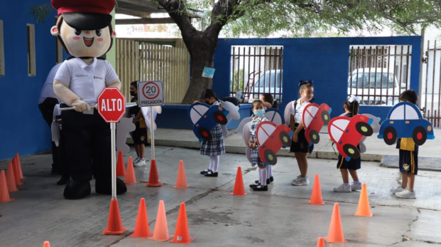 Incentiva Gobierno de Reynosa cultura vial en población infantil