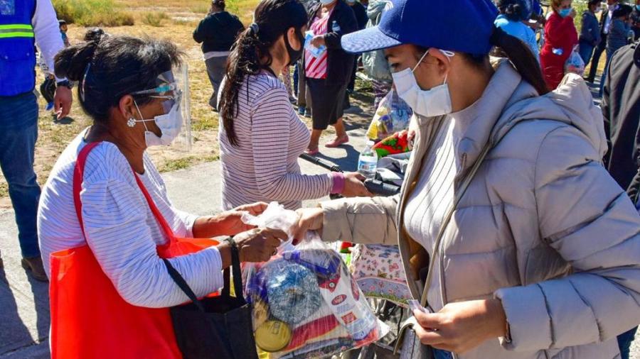 DIF Reynosa benefició a las familias de la colonia Granjas