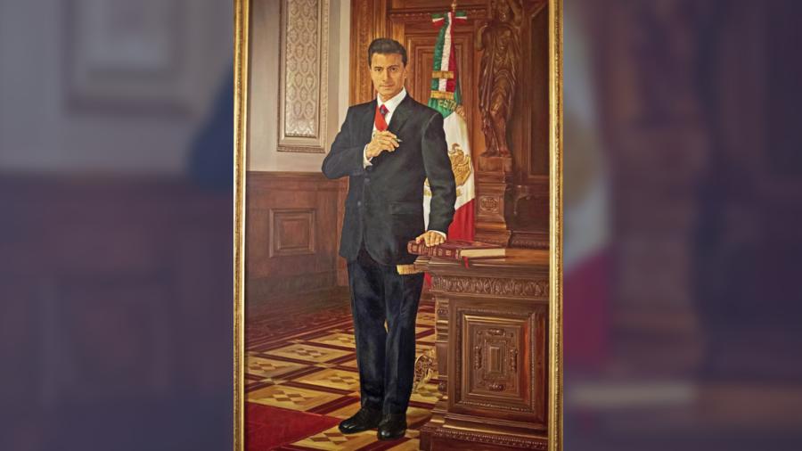 Colocarán retrato de EPN en Palacio Nacional