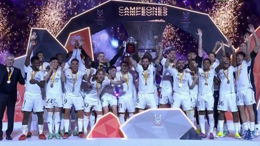 Real Madrid campeón de la Supercopa de España