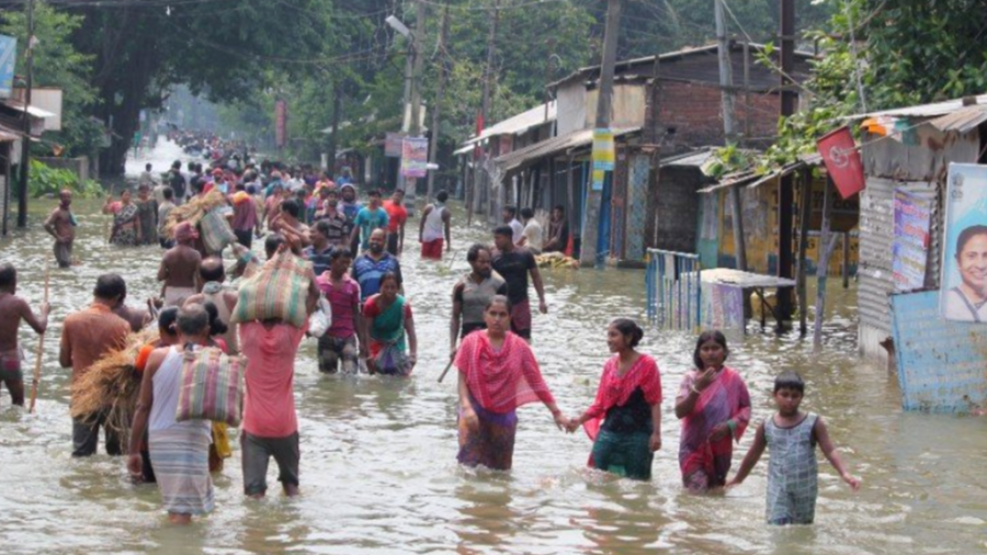 Lluvias en Asia dejan muertos y damnificados