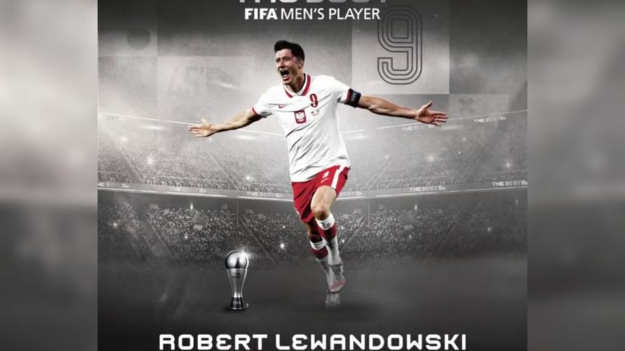 Robert Lewandowski gana el premio The Best de la FIFA a mejor jugador por segundo año consecutivo 