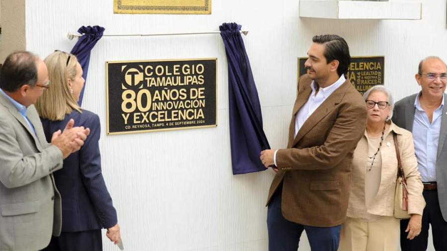 Celebró Carlos Peña Ortiz 80 años de innovación y excelencia del Colegio Tamaulipas