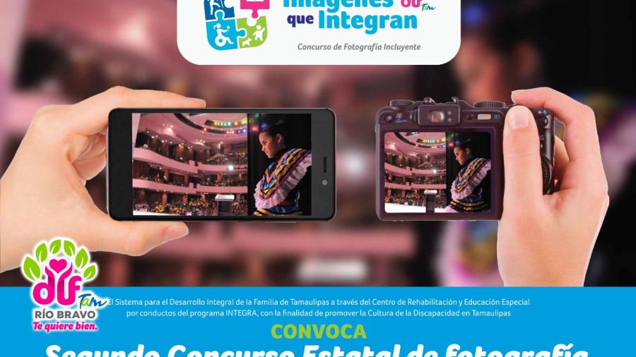 Invita DIF Río Bravo a concurso Estatal de fotografía “Imágenes que integran”