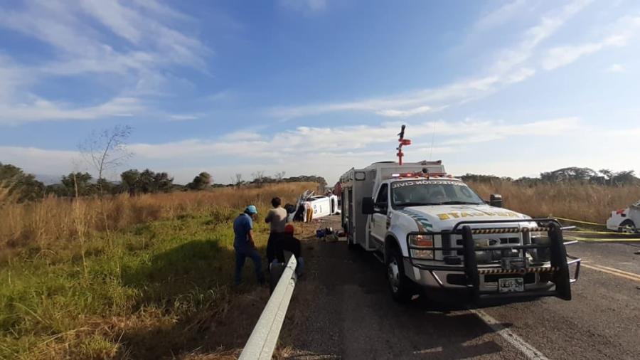 10 muertos tras un choque en  autopista de Chiapas