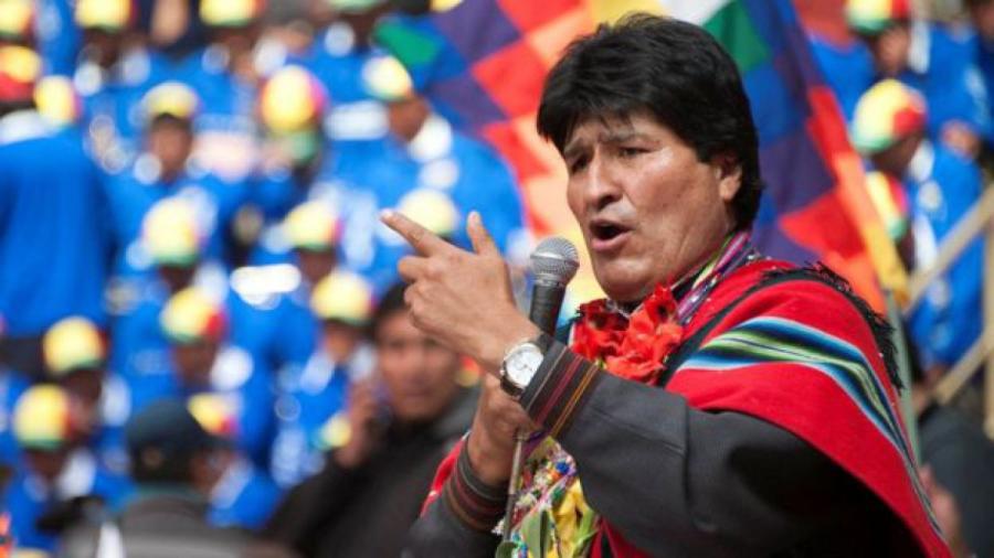 Evo Morales acepta candidatura para 2019