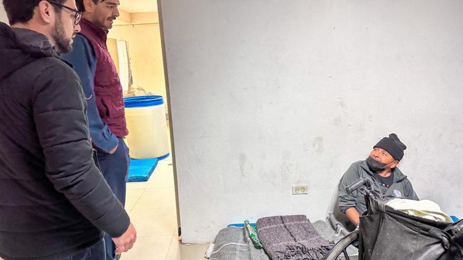 Garantiza Carlos Peña Ortiz atención a albergados 