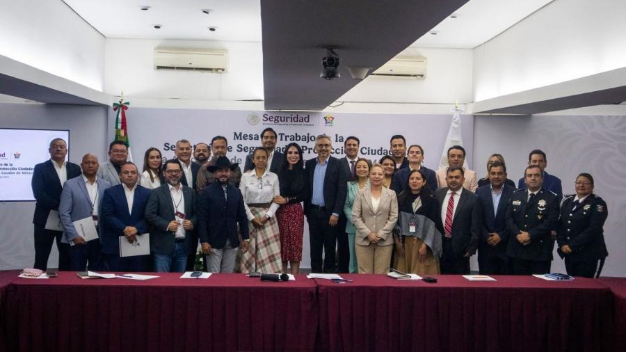 Fortalece diálogo de Carlos Peña Ortiz y Autoridades Locales, política de seguridad del Gobierno de México
