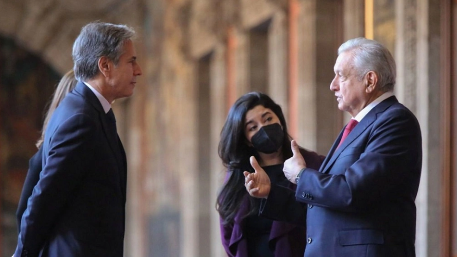 Se reunirán AMLO y Antony Blinken este próximo lunes; abordarán T-MEC y respeto a migrantes 