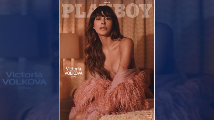 Victoria Volkova se convierte en la primera mujer trans en aparecer en la portada de Playboy México 