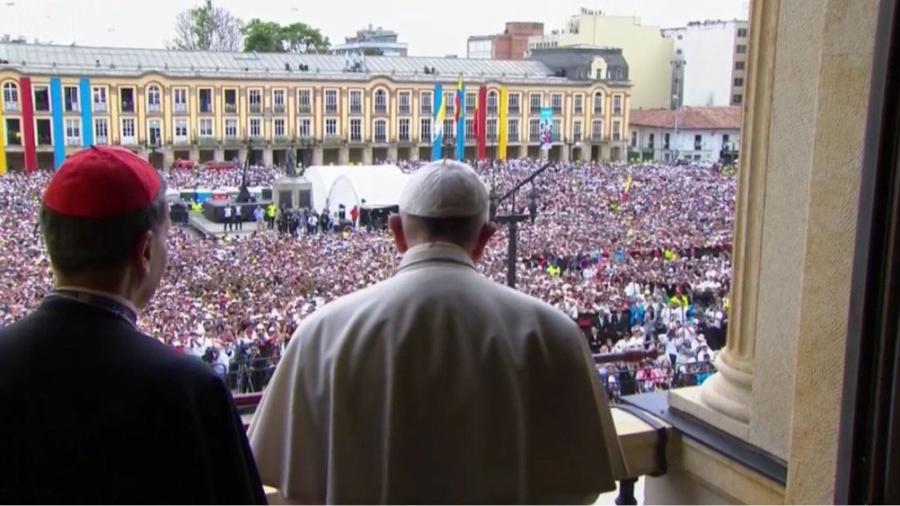 Los jóvenes son la esperanza de Colombia: Papa Francisco