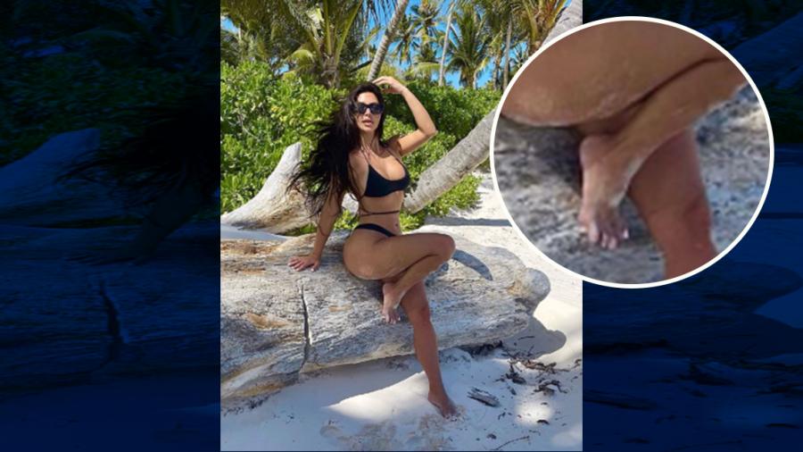 Kim Kardashian causa polémica por una fotografía 