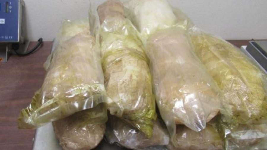 Decomisa CBP en Puente Internacional Hidalgo-Reynosa  paquetes de metanfetamina y marihuana