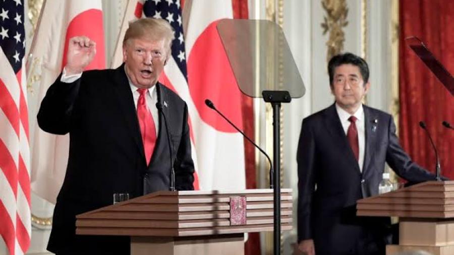 Concluye Trump visita de Estado a Japón