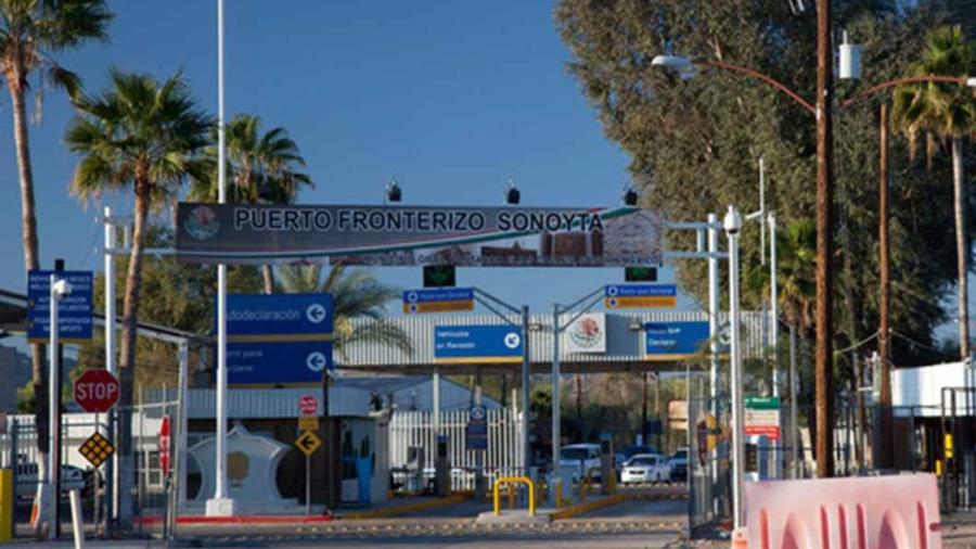 EU cierra cruce fronterizo entre Arizona y Sonora