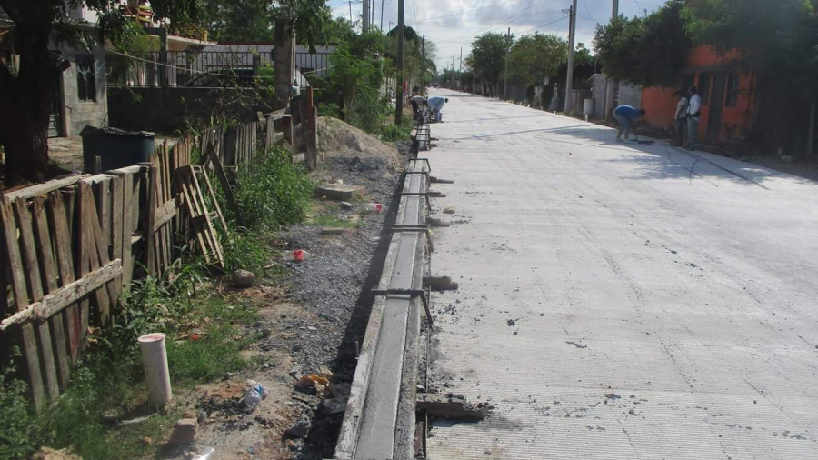 Reynosa de invierte en calle Morelos casi 4.5 mdp