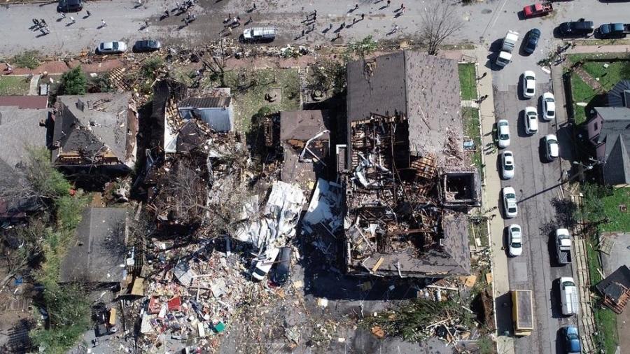 25 muertos e incontables daños tras tornados en Tennessee