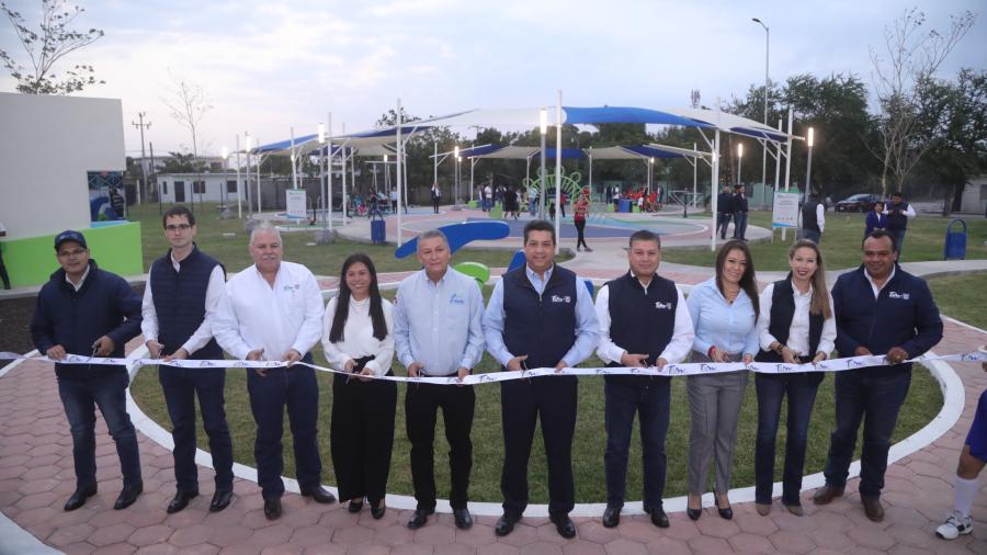 Abre Gobierno de Tamaulipas nuevo Parque de Bienestar en El Mante